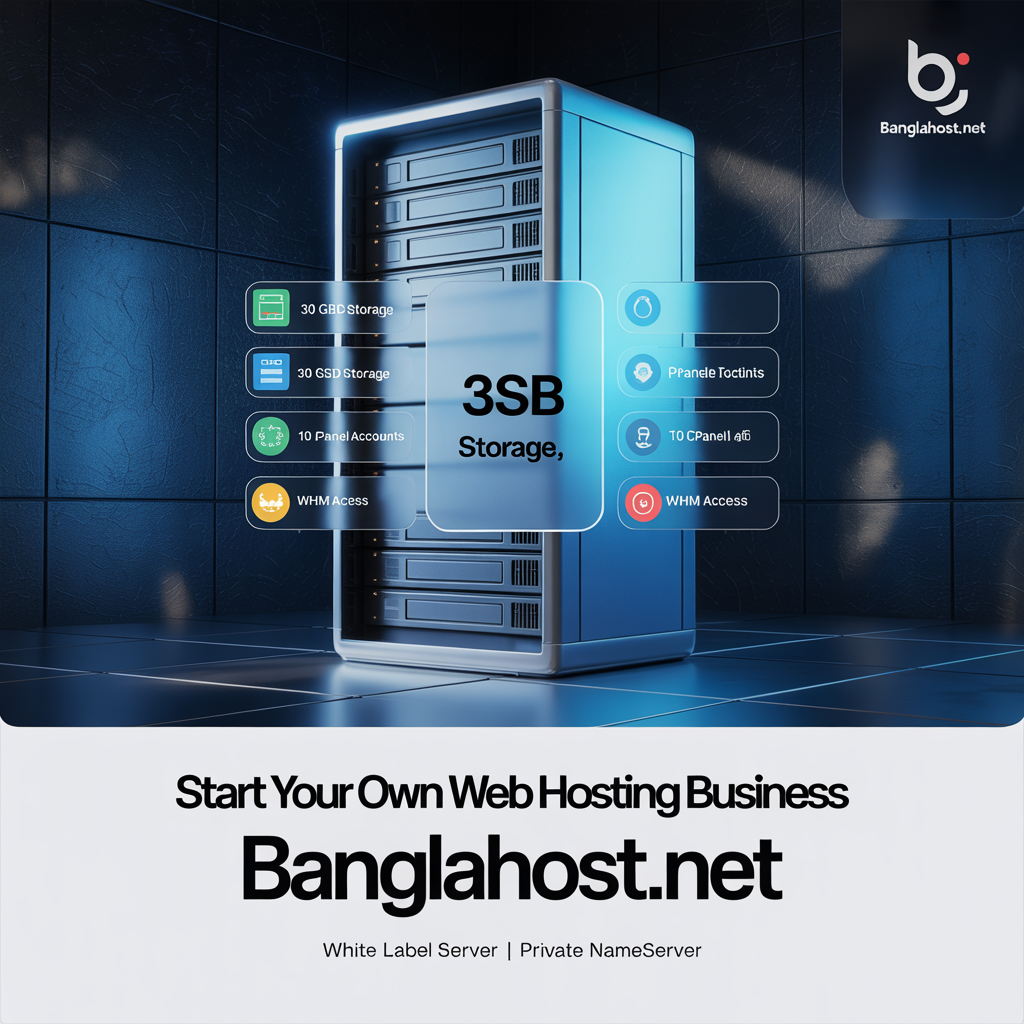 How to Start a Reseller Hosting Business with BanglaHost – Step-by-Step Guide | BanglaHost